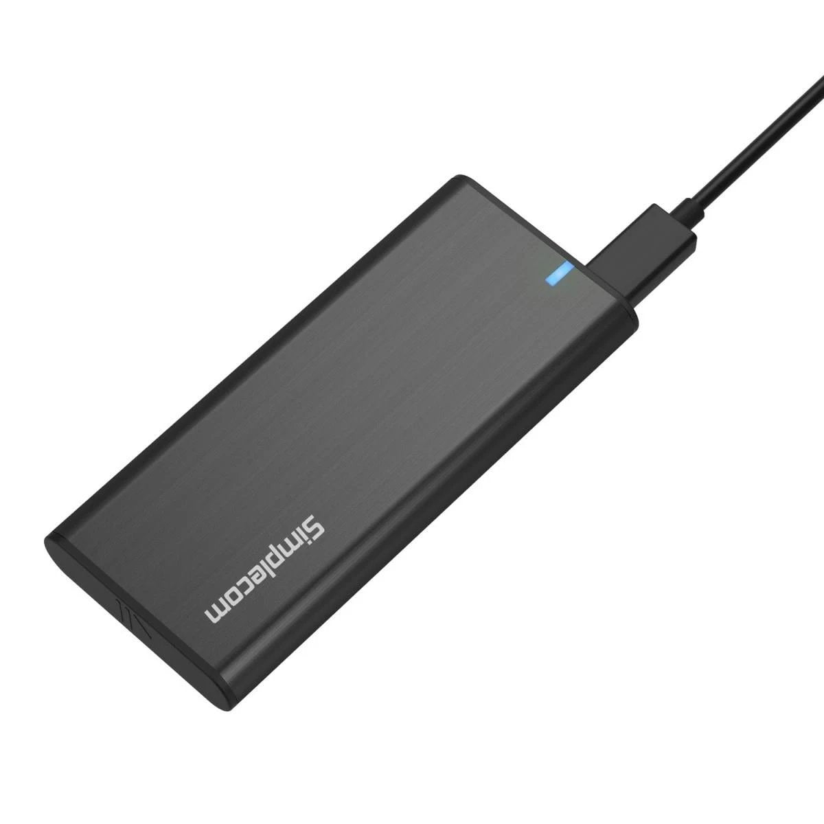 Simplecom SE502C SATA M.2 SSD to USB-C Enclosure USB 3.2 Gen1 5Gbps by Simplecom