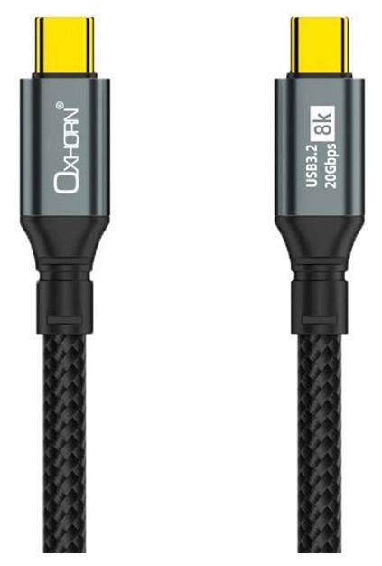 Oxhorn USB 3.2 Gen 2×2 2m USB - C Cable - IT Warehouse