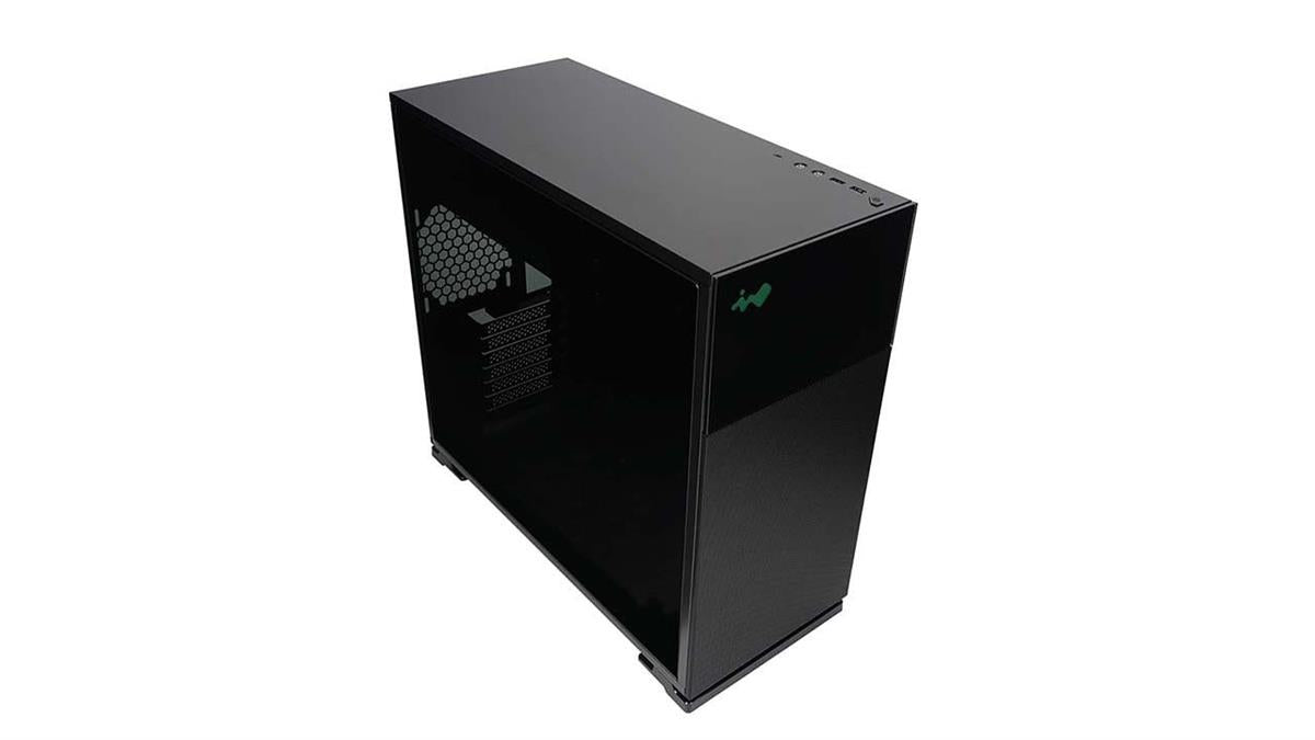 InWin 127 Midi Tower ATX Case Black - IT Warehouse