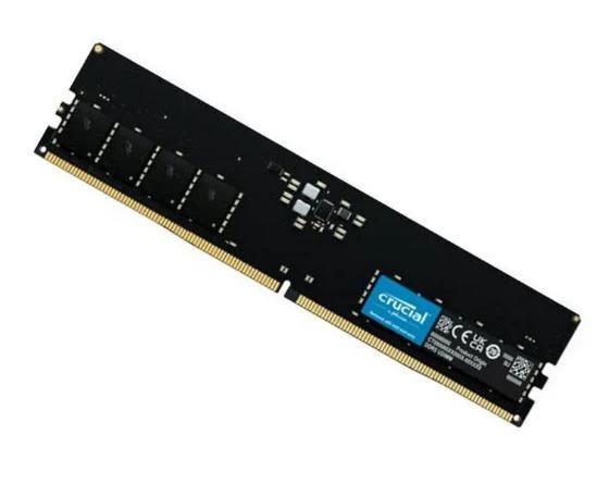Crucial 8GB (1x8GB) DDR5 UDIMM 5600MHz CL46 Desktop PC Memory by Crucial