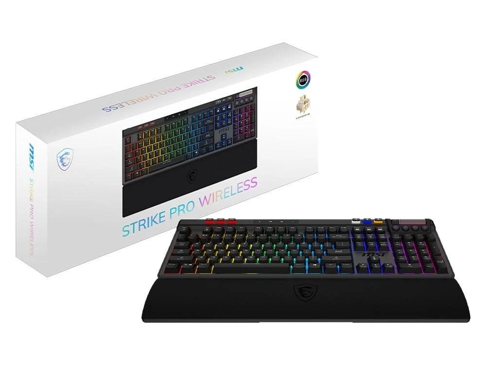 MSI Strike Pro Wireless RGB Silent Switch Gaming Keyboard by MSI