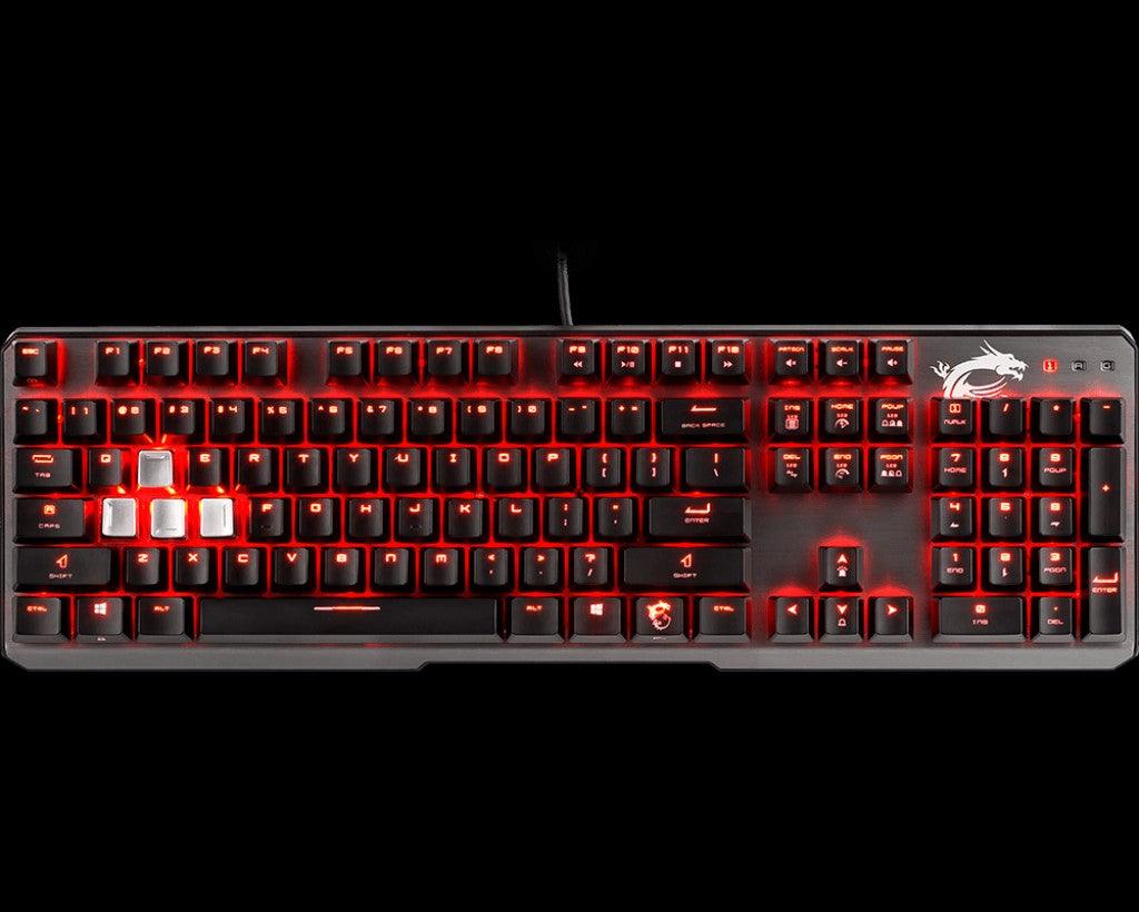 MSI Vigor GK60 CR Gaming Keyboard - IT Warehouse