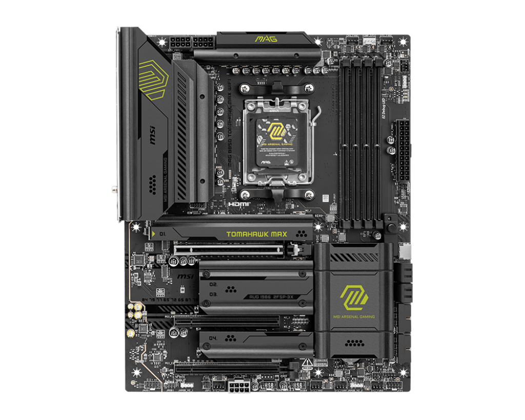 MSI MAG B850 Tomahawk Max WIFI AM5 ATX Motherboard by MSI