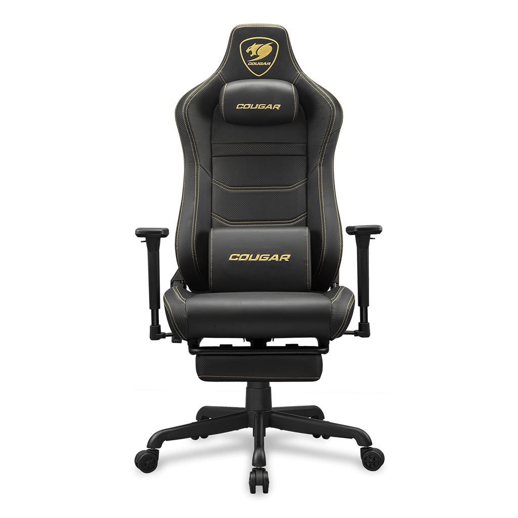 Cougar Armor Evo S Gold Office/Gaming Chair with foot rest - from Cougar