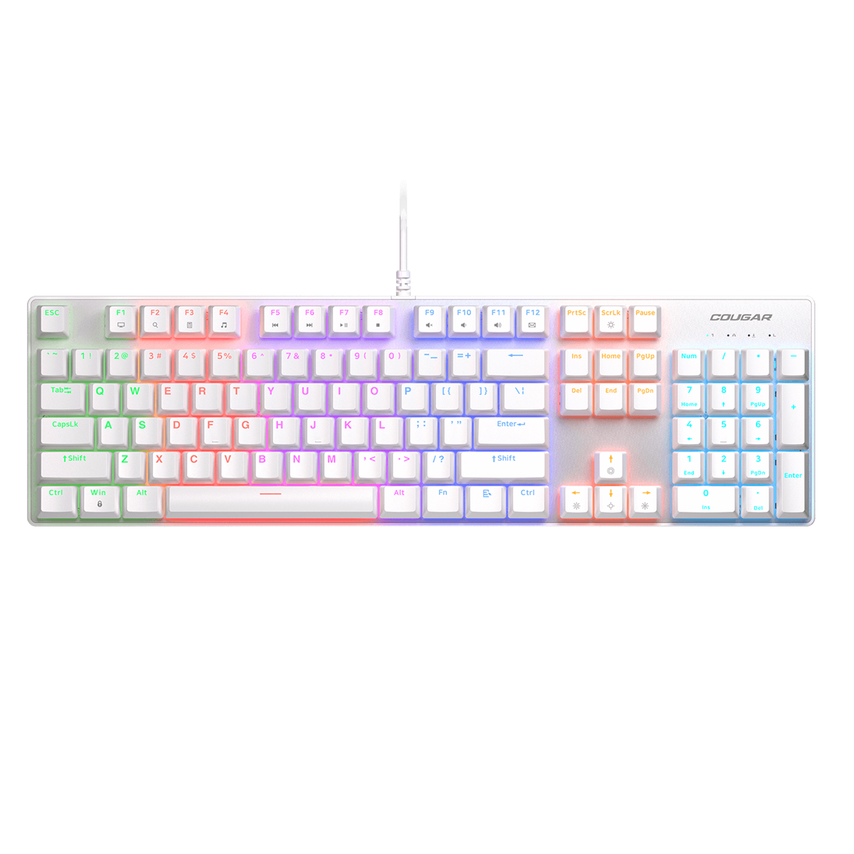 Cougar Ultimus EX Mechanical Gaming Keyboard - White - Electronics > Electronics Accessories > Computer Components > Input Devices > Keyboards from Cougar
