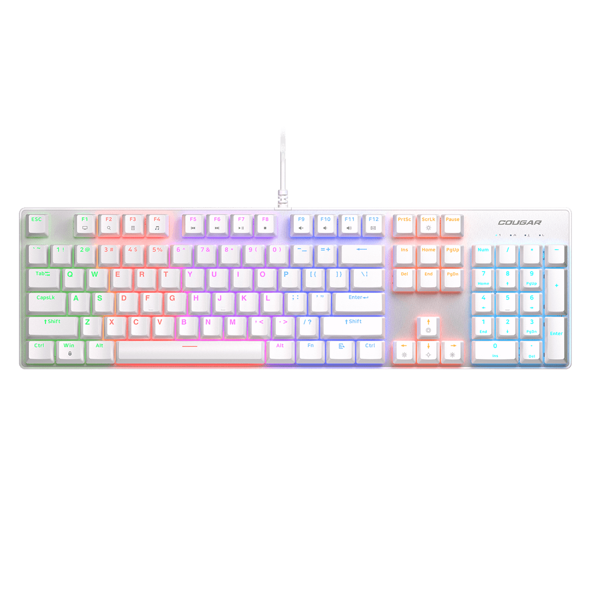 Cougar Ultimus EX Mechanical Gaming Keyboard - White - IT Warehouse