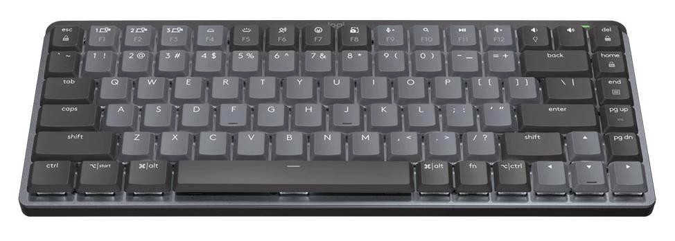 Logitech MX Mechanical Mini Wireless Keyboard, Graphite, MX Clicky by Logitech
