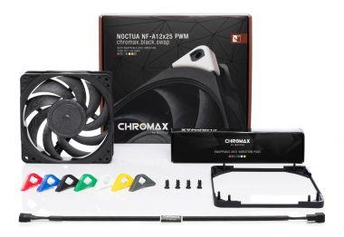 Noctua NF - A12x25 PWM chromax.black.swap Fan - IT Warehouse