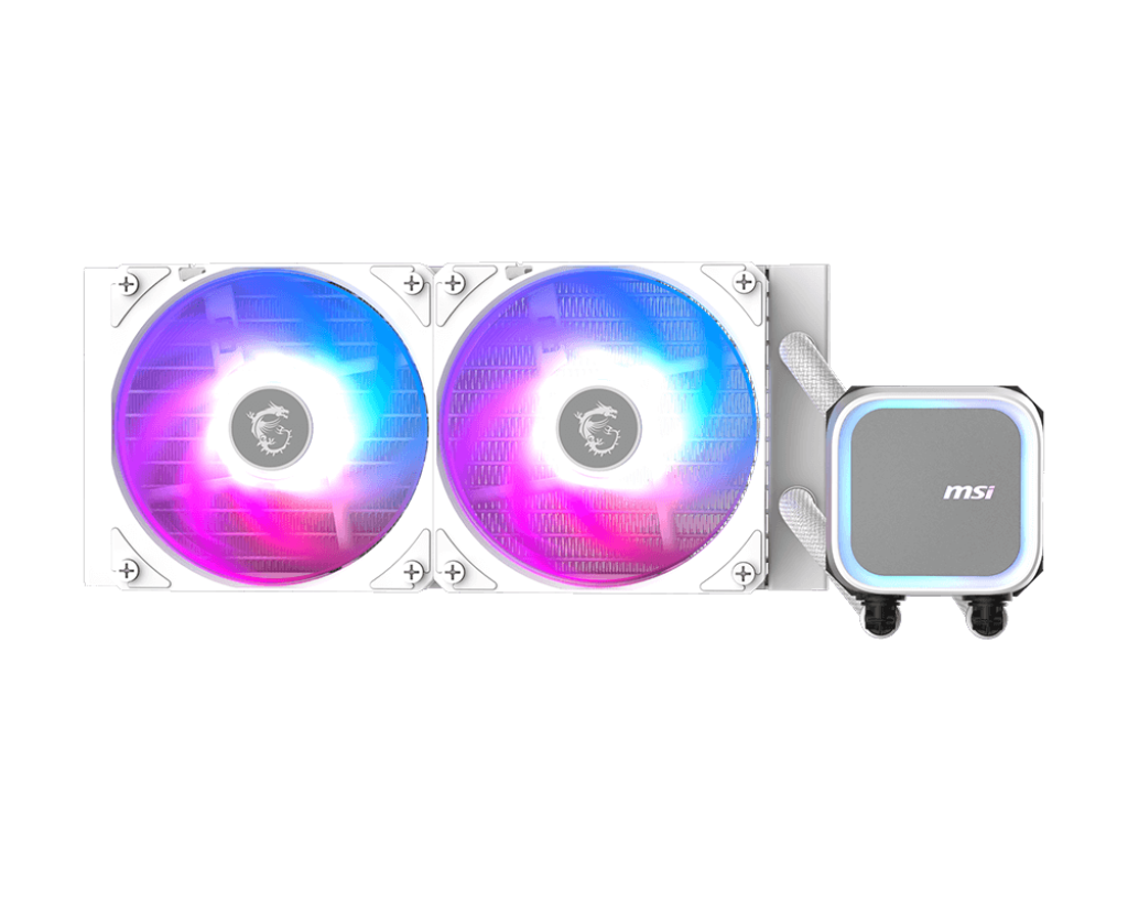 MSI MAG CoreLiquid A13 240mm AIO Liquid White CPU Cooler - Electronics > Electronics Accessories > Computer Components > Computer System Cooling Parts from MSI