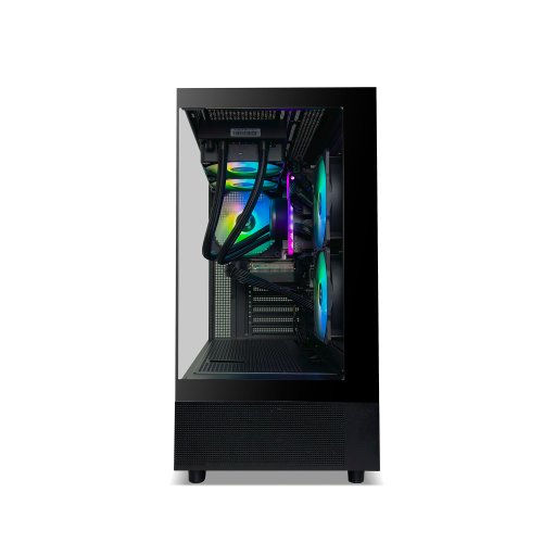 Thermaltake Horizon Ryzen 5 7500F RTX 4060 1TB SSD 32GB RAM W11H Gaming Desktop PC - Black by Thermaltake