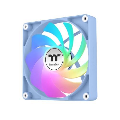 Thermaltake CL-F201-PL14BU-A CT140 140mm Reverse ARGB Sync Performance PWM Fan Hydrangea Blue Edition 2-Pack
