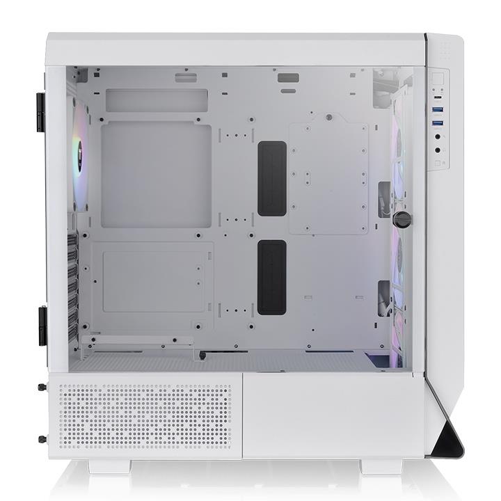 ThermalTake Ceres 500 TG ARGB Snow Mid Tower Chassis - IT Warehouse