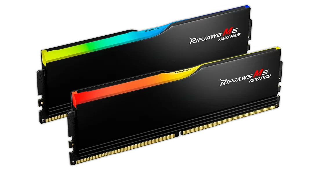 G.Skill 64GB F5-6000J3636F32GX2-RM5NRK Ripjaws RGB CL36 6000MHz DDR5 RAM by G-Skill