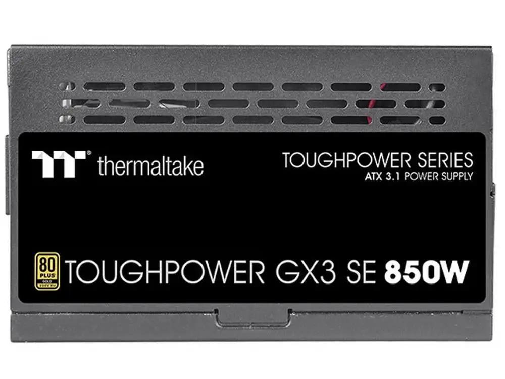 Thermaltake Toughpower GX3 SE 850W 80+ Gold ATX 3.1 PCIe Gen 5.1 Power Supply by Thermaltake