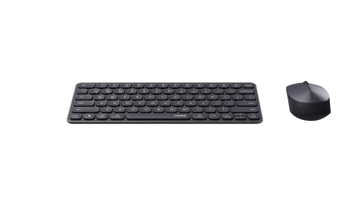 Rapoo X9010M Multi-mode Aluminium Base, Wireless Ultra-Slim Combo Set by Rapoo