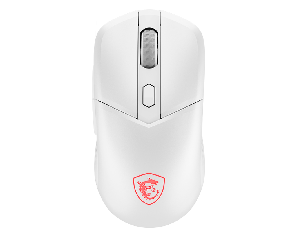 MSI VERSA 300 Elite RGB Wireless White Gaming Mouse