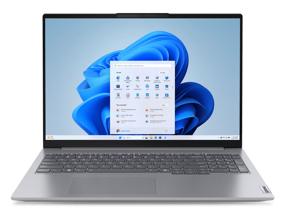 Lenovo ThinkBook 14 G8 14in WUXGA Core 5 16GB RAM 512GB Business Laptop 1Yr Warranty - Arctic Grey - IT Warehouse