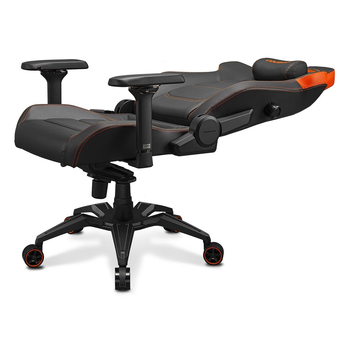 Cougar Armor Evo Black/Orange Gaming Chair - IT Warehouse
