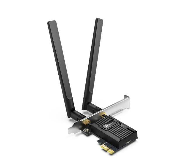 TP-Link Archer TX55E AX3000 Wi-Fi 6 Bluetooth 5.2 PCIe Adapter by TP Link