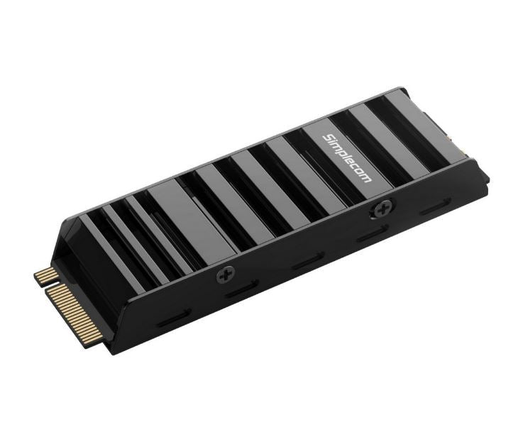 Simplecom SA110 M.2 SSD Aluminum Heatsink with Thermal Silicone Pads for PC and PS5 - IT Warehouse