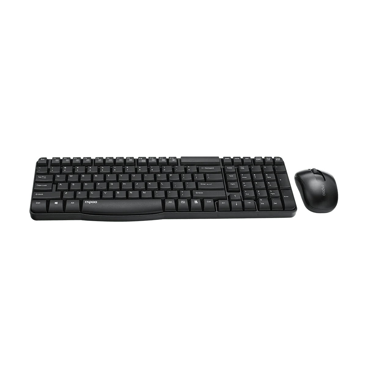 Rapoo X1800S Wireless Keyboard Mouse Combo Black - IT Warehouse