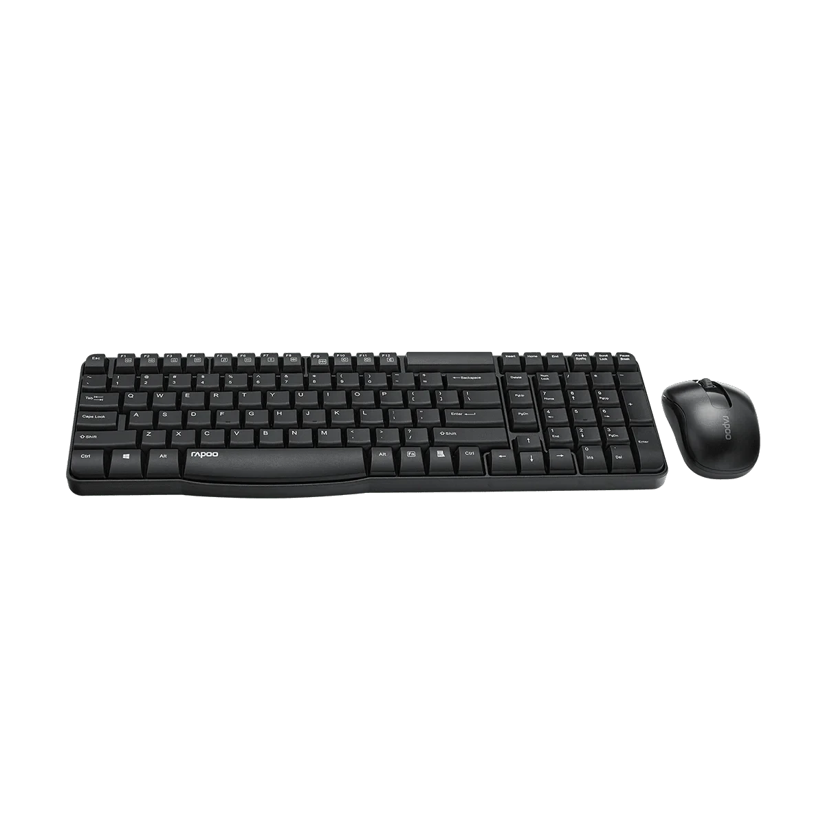 Rapoo X1800S Wireless Keyboard Mouse Combo Black by Rapoo
