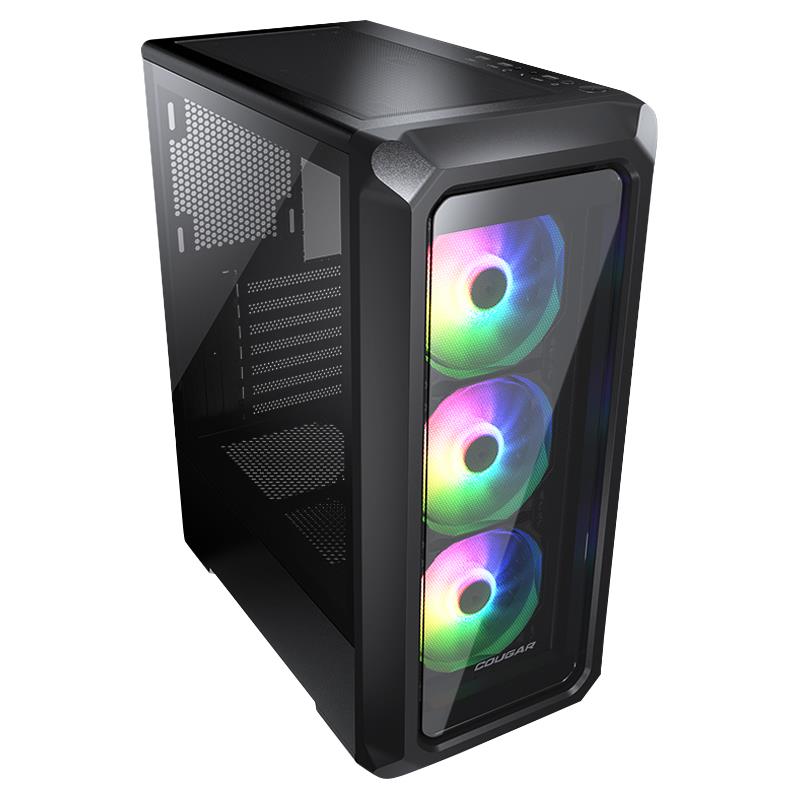 Cougar Archon 2 RGB BLACK ARGB Mid Tower 3x ARGB Fans - IT Warehouse