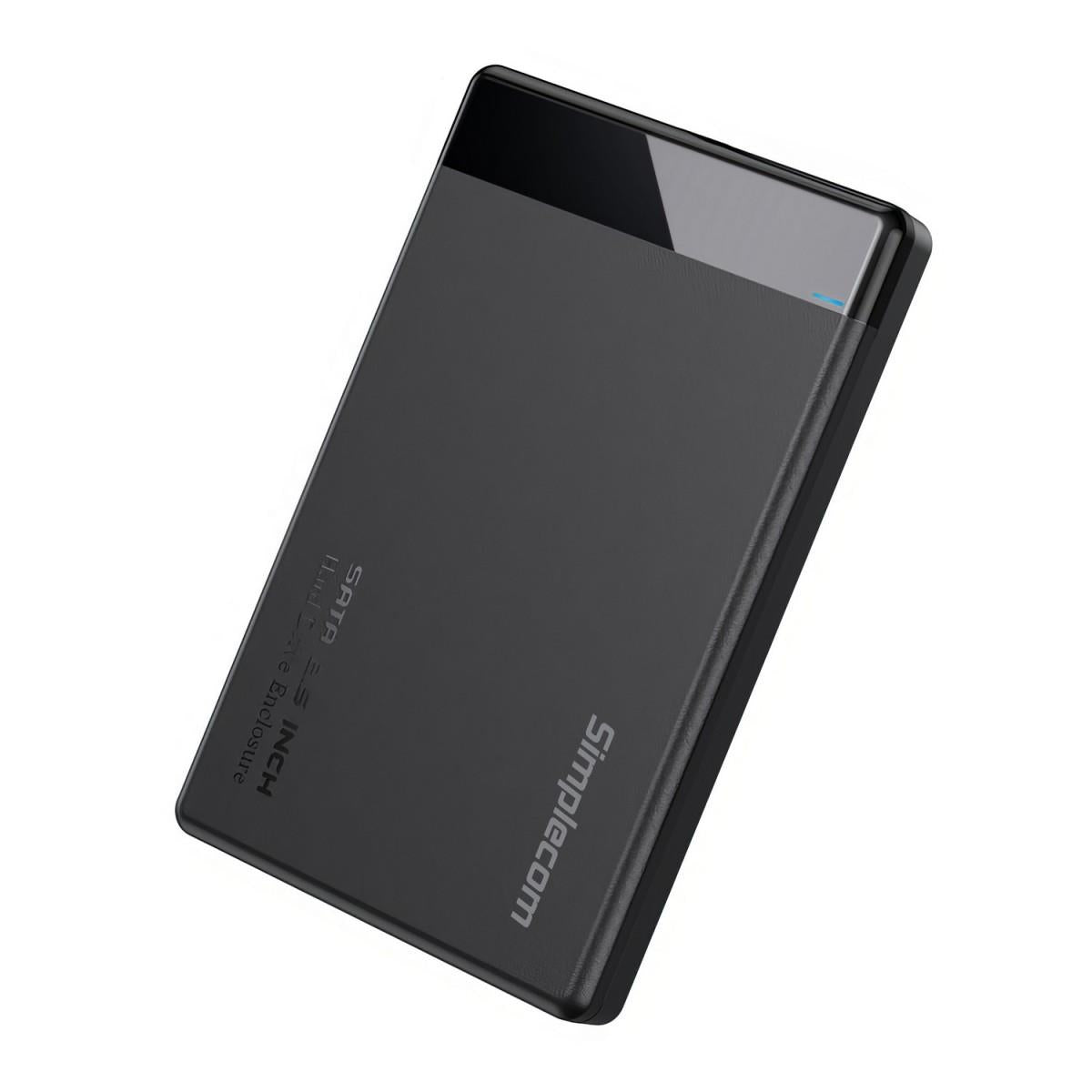 Simplecom SE109 Tool - free 2.5in SATA HDD SSD to USB - C Enclosure USB 3.2 Gen 1 - IT Warehouse