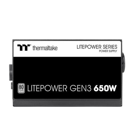 Thermaltake Litepower GEN3 650W 80 Plus PSU - Electronics > Electronics Accessories > Computer Components > Computer Power Supplies from Thermaltake