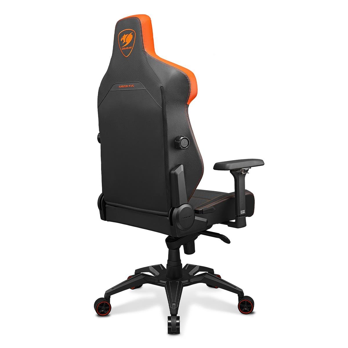 Cougar Armor Evo Black/Orange Gaming Chair - IT Warehouse