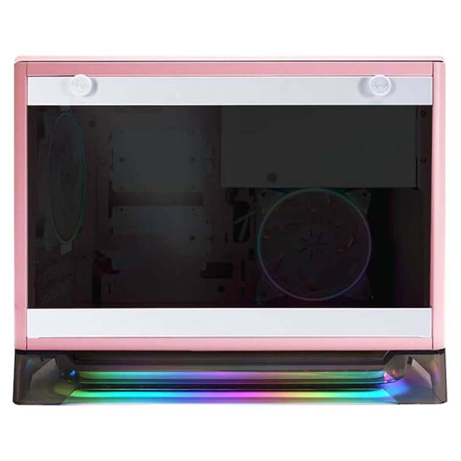 InWin A1 Prime Mini - ITX Case Pink with 750W PSU Gold - IT Warehouse