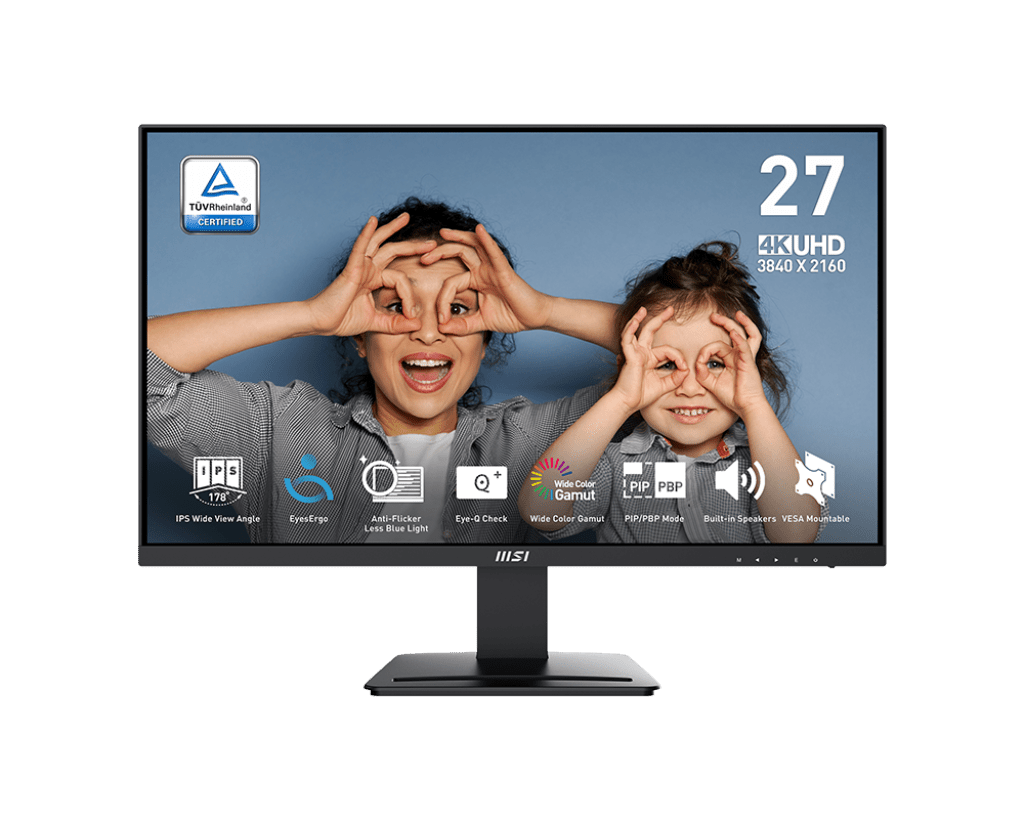 MSI Pro MP273U 4K UHD IPS Monitor with Speakers by MSI