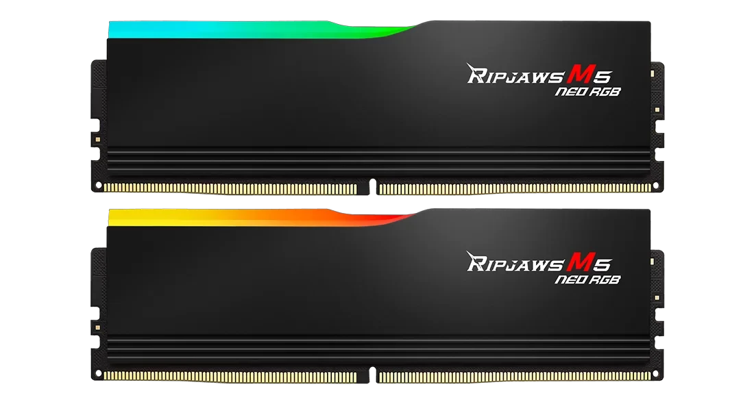 G.Skill 64GB F5-6000J3636F32GX2-RM5NRK Ripjaws RGB CL36 6000MHz DDR5 RAM by G-Skill