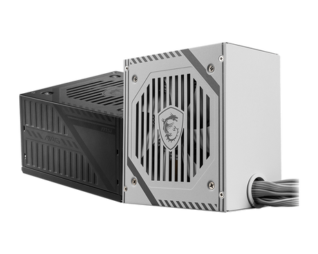 MSI 650W MAG 80+ Bronze ATX Power Supply - White - Electronics > Electronics Accessories > Computer Components > Computer Power Supplies from MSI