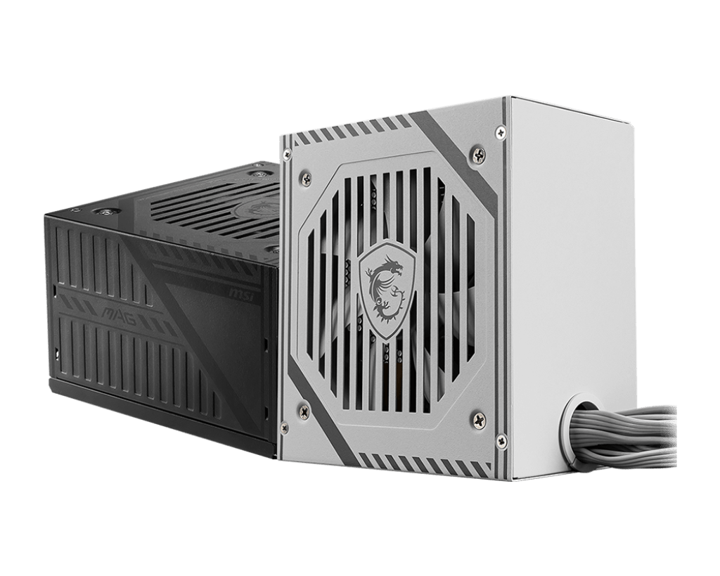 MSI 650W MAG 80+ Bronze ATX Power Supply - White by MSI