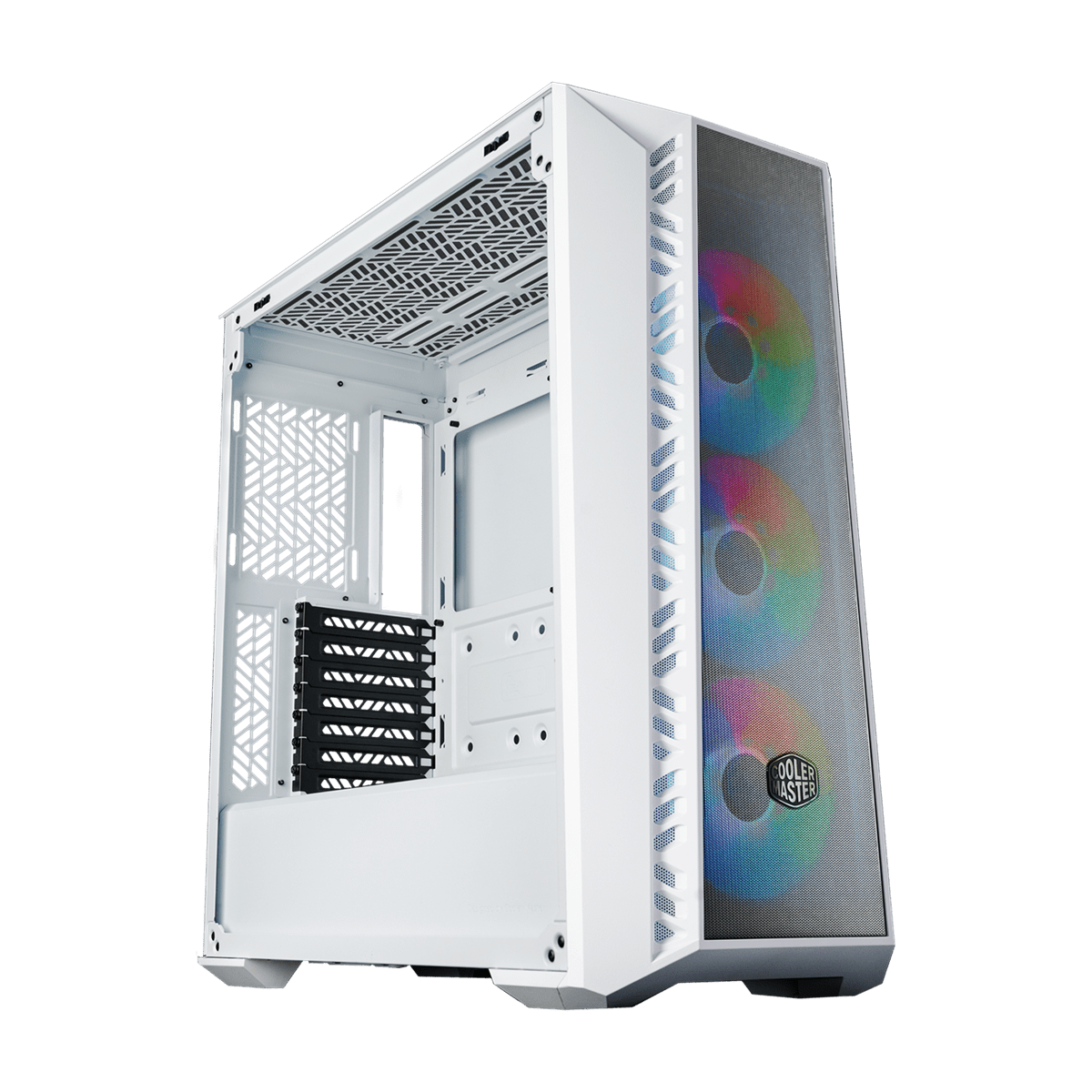 Cooler Master MasterBox MB520 Mesh White ATX Case - IT Warehouse