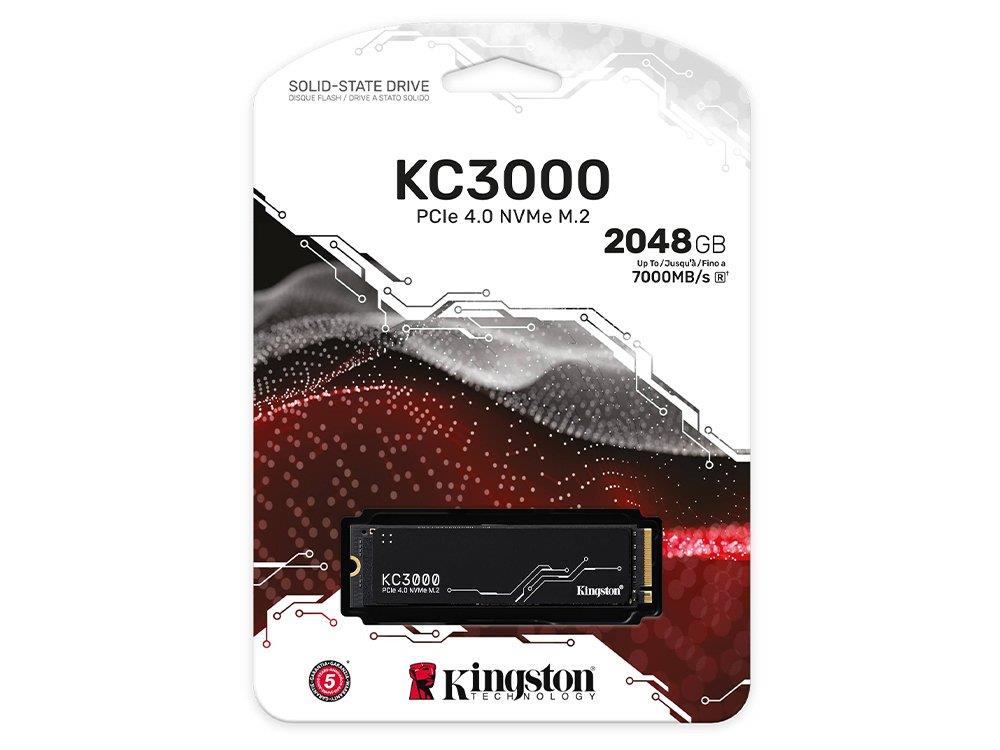 Kingston KC3000 2TB PCIe 4.0 NVMe M.2 SSD - IT Warehouse