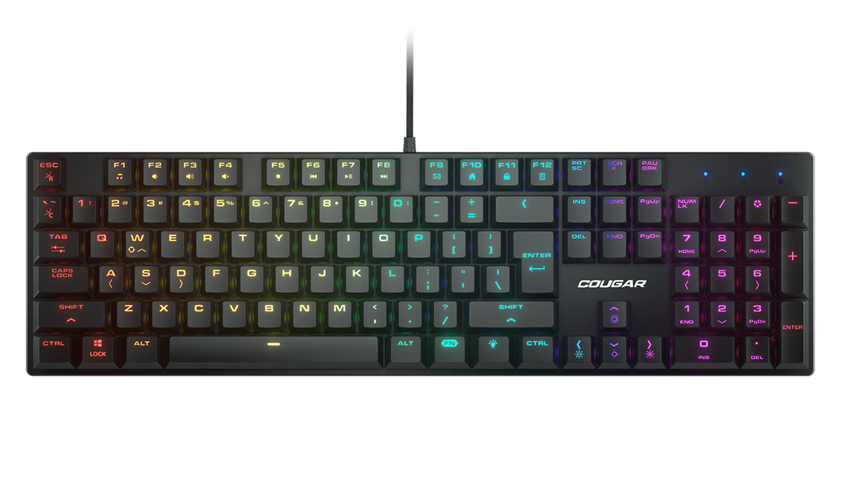 Cougar Combat Desktop Gaming Combo Mechanical Keyboard and Mouse by Cougar