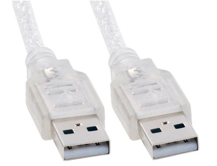 8Ware 2m USB 2.0 Cable - Type A to Type A Male to Male