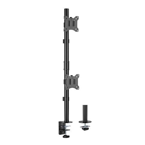 Brateck Vertical Pole Mount Dual-Screen Monitor Mount