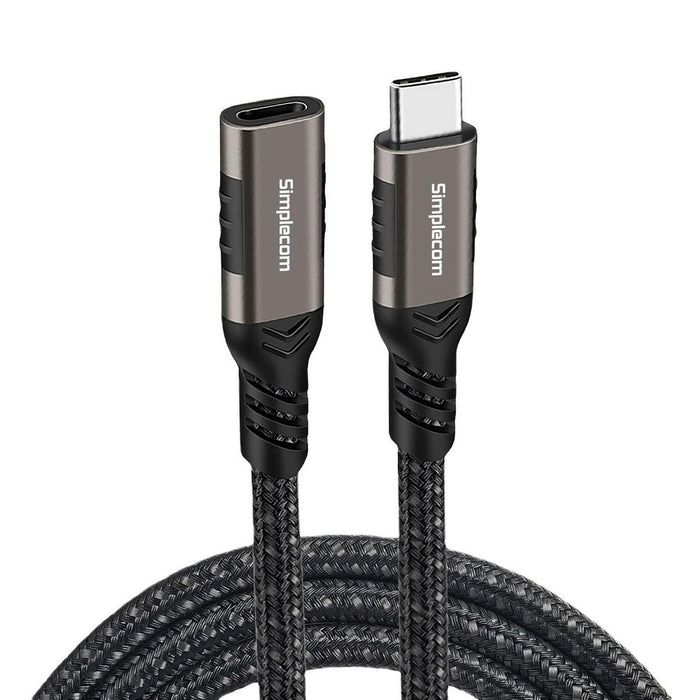 Simplecom USB-C Male to Female Extension Cable USB 3.2 Gen2 PD 100W 20Gbps 0.5M