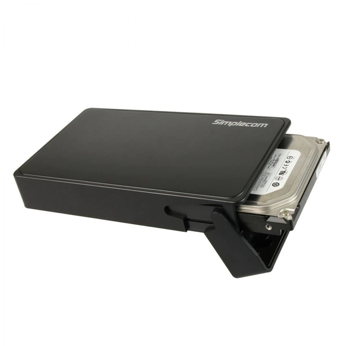 Simplecom SE325 3.5in SATA HDD to USB 3.0 Hard Drive Enclosure - Black by Simplecom
