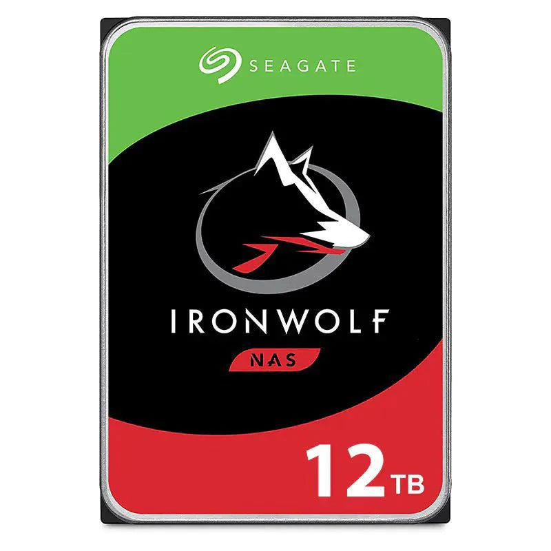 Seagate 12TB Ironwolf 3.5in SATA3 NAS HDD by Seagate