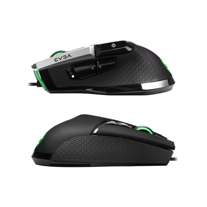 EVGA X17 Gaming Mouse, 8k, Wired, Black, Customizable