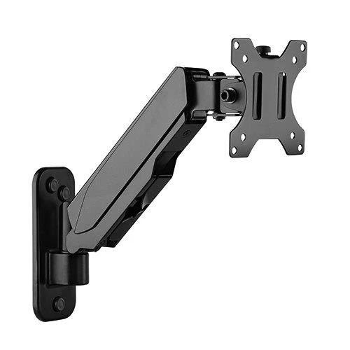 Brateck Single Screen Wall Mounted Gas Spring Monitor Arm by Brateck