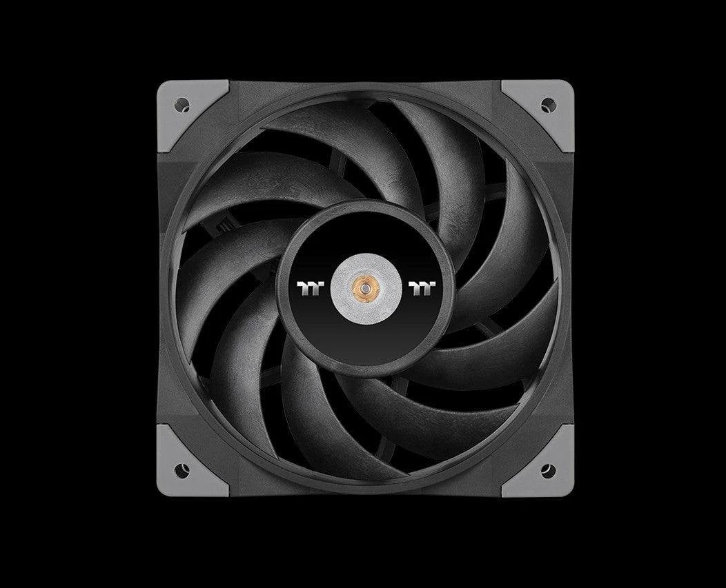ThermalTake ToughFan 120mm PWM High Static 2000RPM Black Twin Pack by Thermaltake