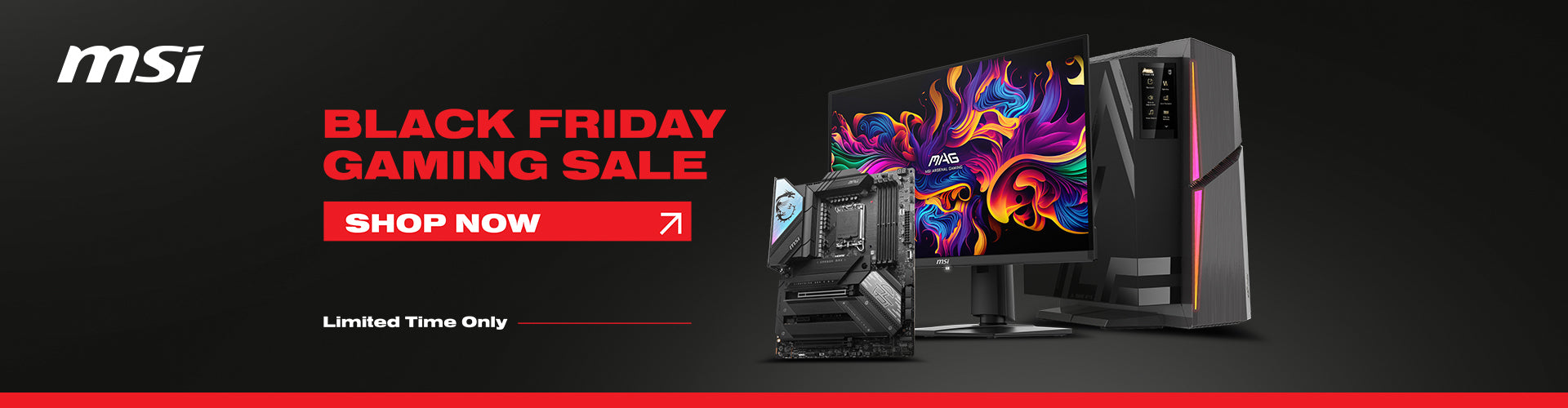 MSI BLACK FRIDAY GAMING SALE
