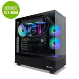 Thermaltake Horizon Ryzen 5 7500F RTX 4060 1TB SSD 32GB RAM W11H Gaming Desktop PC - Black by Thermaltake