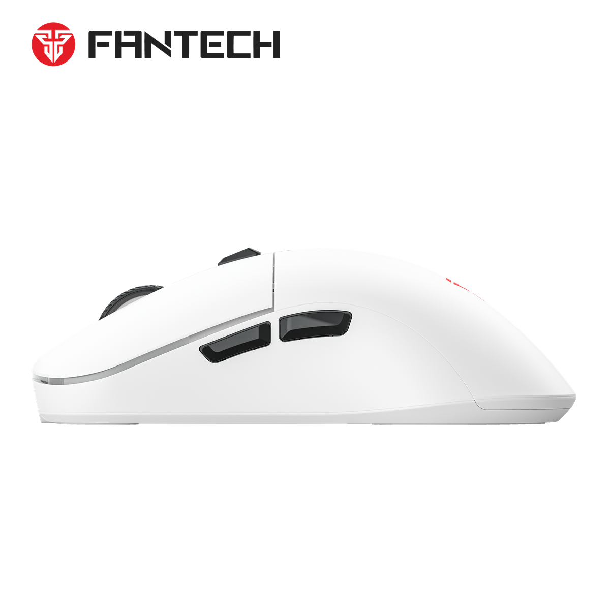 Fantech KANATA Tri-Mode Wireless Gaming Mouse with ARGB Charging Dock (White)