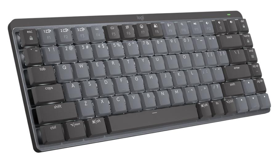 Logitech MX Mechanical Mini Wireless Keyboard, Graphite, MX Clicky